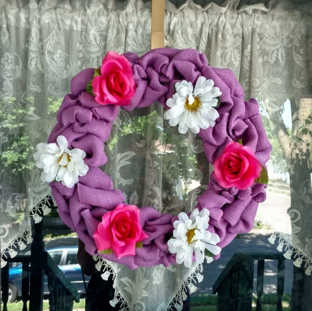 Burlap Wreath